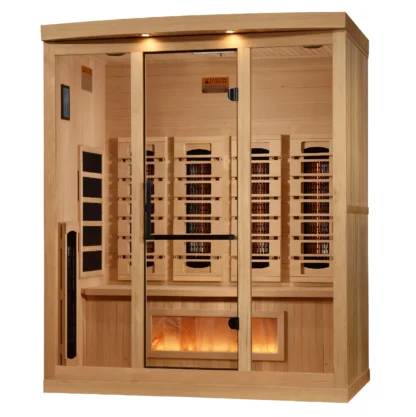 Orion 4 Person Commercial Grade Full-Spectrum Infrared Salt Sauna - Image 3