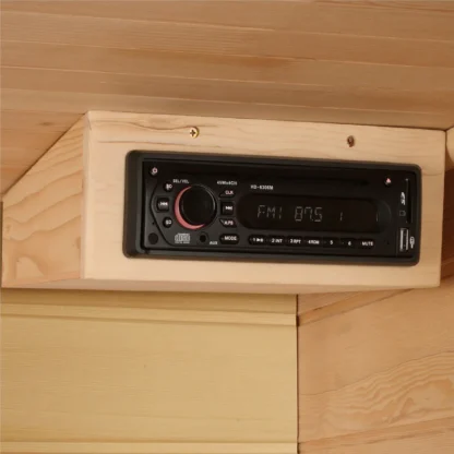 Phoenix 4 Person Low EMF Far Infrared Home Sauna in Cedar - Image 12