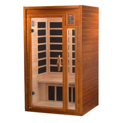 Voyager 1 Person Low EMF Home Infrared Sauna - Image 5