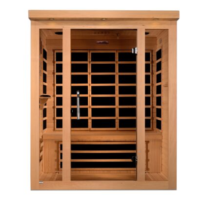 Starburst 3 Person Ultra Low EMF Home Far Infrared sauna - Image 4