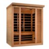 Starburst 3 Person Ultra Low EMF Home Far Infrared sauna