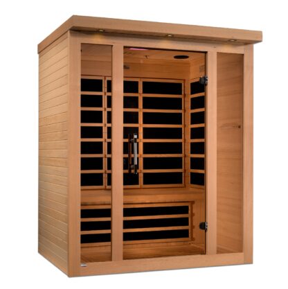 Starburst 3 Person Ultra Low EMF Home Far Infrared sauna