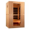 Solstice 2 Person Low EMF Home Infrared Sauna