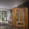 Europa 3 Person Low EMF Far Infrared Home Sauna - Image 2