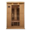 Vega 2 Person Low EMF Far Infrared Sauna in Hemlock - Image 3