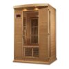 Vega 2 Person Low EMF Far Infrared Sauna in Hemlock - Image 4