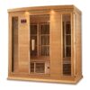 Phoenix 4 Person Low EMF Far Infrared Sauna in Hemlock - Image 4