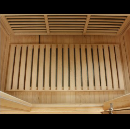 Vega 2 Person Low EMF Far Infrared Sauna in Hemlock - Image 9