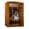 Venice Elite 2 Person Ultra Low EMF Home Far Infrared Sauna - Image 2