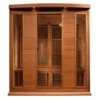 Polaris 4 Person Medical Grade Near Zero EMF Far Infrared Home Sauna in Cedar - Image 4