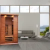 Vega 2 Person Full- Spectrum Medical Grade Near Zero EMF Home Far Infrared Sauna in Cedar - Image 6