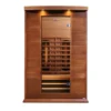 Vega 2 Person Full- Spectrum Medical Grade Near Zero EMF Home Far Infrared Sauna in Cedar - Image 3