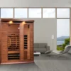 Radiance 3 Person Near Zero EMF Full-Spectrum Medical Grade Far Infrared Sauna in Cedar - Image 5