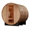 Arosa 4 Person Barrel Outdoor Traditional Steam Sauna - Image 3