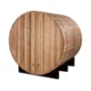 Arosa 4 Person Barrel Outdoor Traditional Steam Sauna - Image 4