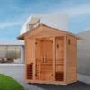 Vorarlberg 5 Person Traditional Outdoor Steam Sauna - Image 5