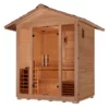 Vorarlberg 5 Person Traditional Outdoor Steam Sauna - Image 3