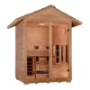 Carinthia 3 Person Hybrid Full-Spectrum Infrared Outdoor Traditional Steam Sauna - Image 2