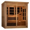 Hercules Near Zero EMF 6 Person Far Infrared Sauna