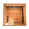 Toledo 6 Person Indoor Far Infrared, Near Infrared, Steam Hybrid Sauna - Image 3