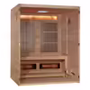 Soria 3 Person Indoor Full-Spectrum Infrared and Steam Sauna - Image 5