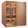 Toledo 6 Person Indoor Far Infrared, Near Infrared, Steam Hybrid Sauna - Image 6