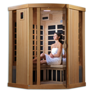 corner infrared sauna