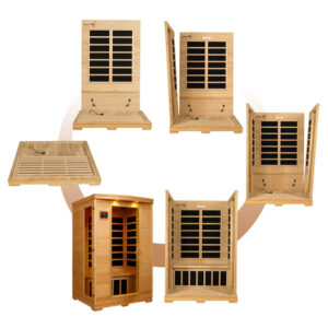 Lunar-12 infrared sauna