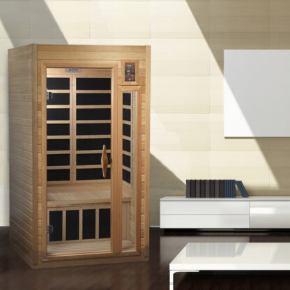 Calypso 1 Person Near-Zero EMF Indoor Home Far Infrared Sauna - Image 5